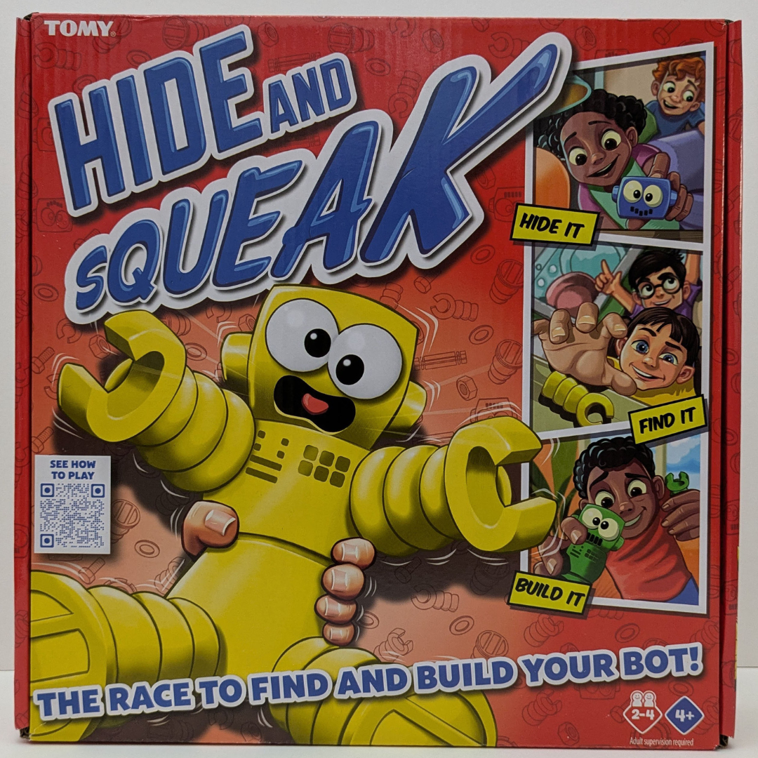 Hide and Squeak (2024) - Fun Hide and Seek Robot Game for Kids