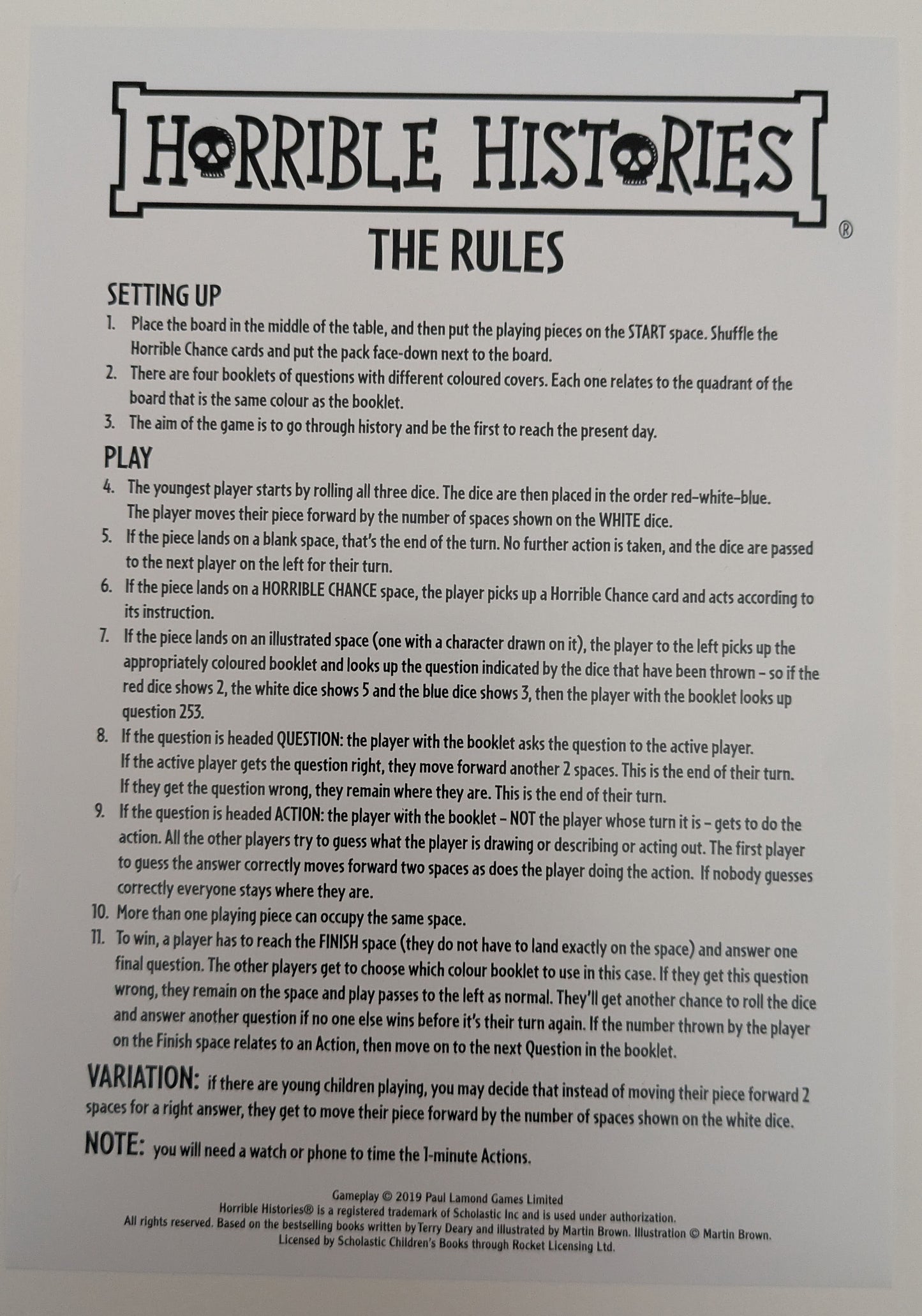 Horrible Histories: The Board Game (2019) - A Fun & Educational Family Game