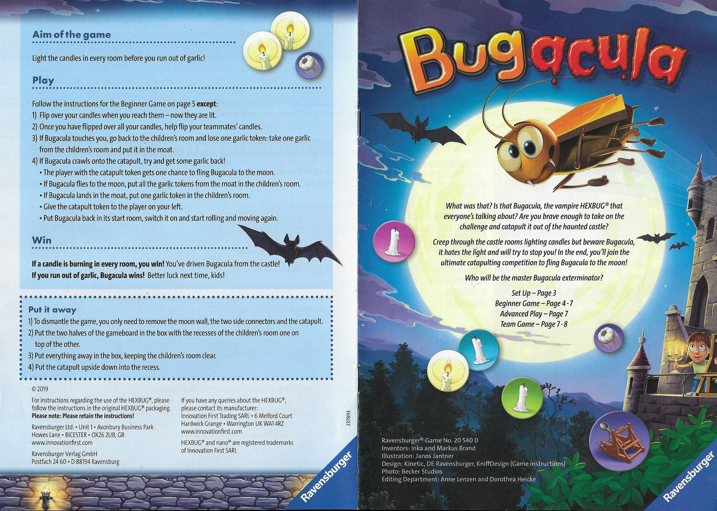 How to Play Bugacula – Beginner, Advanced, and Team Rules