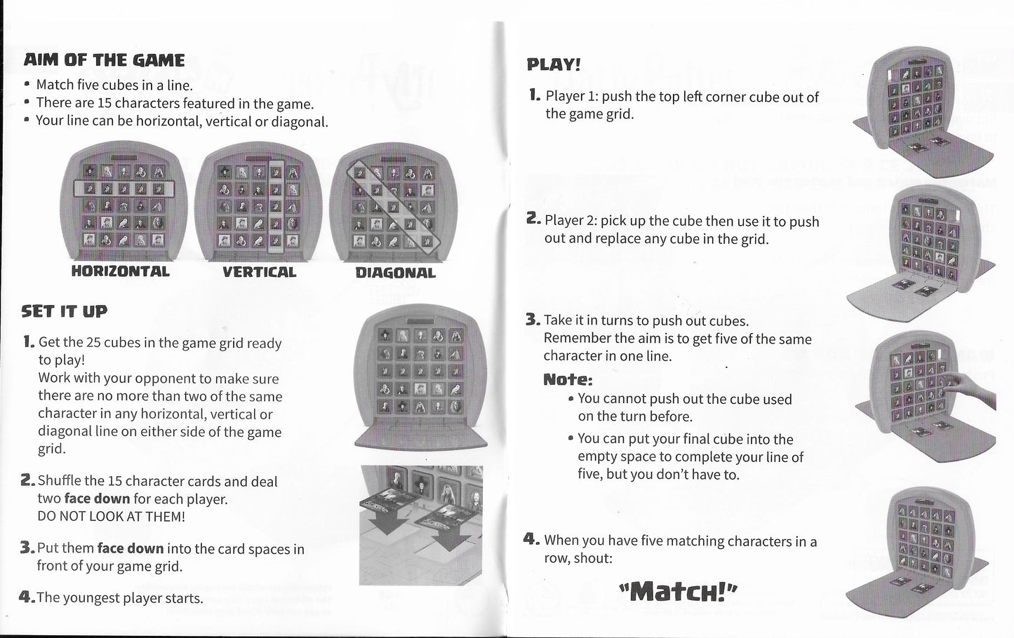 How to Play Harry Potter – Match (2017) Full Rules Guide