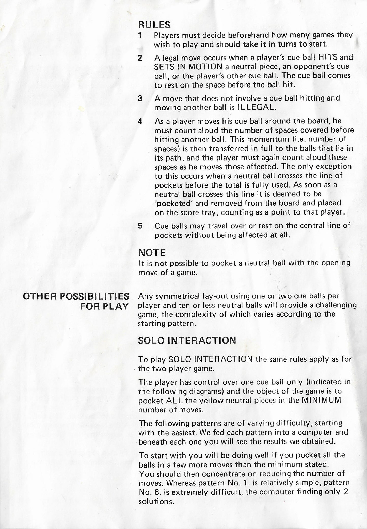How to Play Interaction (1978) – The Official Waddingtons Rules Guide