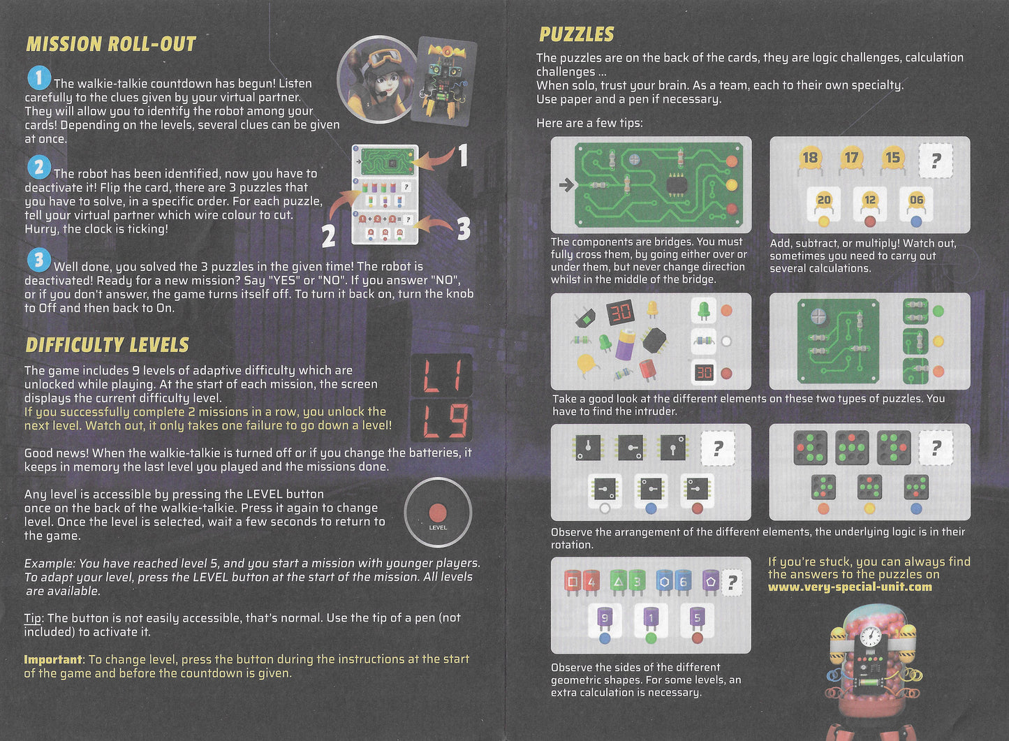 How to Play Stop the Robots! (2021) – Talk to Your Virtual Partner, Solve 3 Puzzles, and Deactivate the Robot
