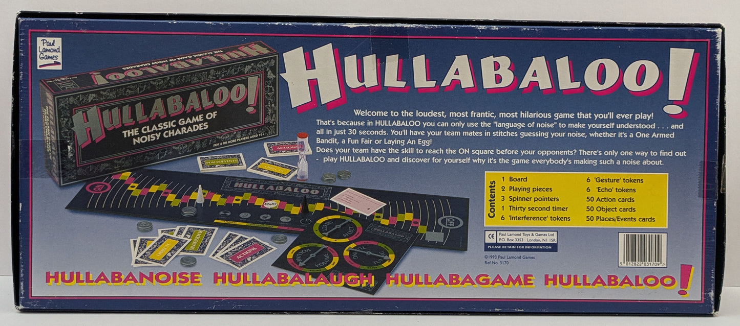 Hullabaloo (1993) – Guess the Action, Object or Place with Just a Sound