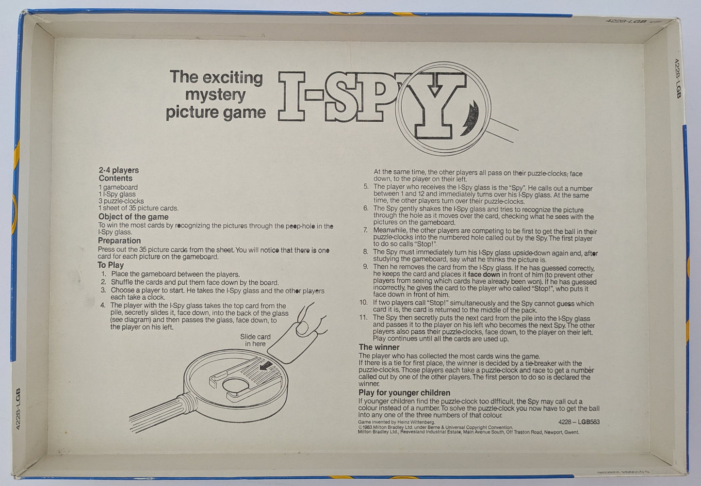 I-SPY (1983) Rules of Play – Learn How to Master the Mystery Picture Challenge