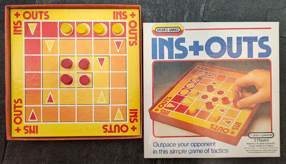 INS+OUTS (1984) - A Classic Head-to-Head Strategy Game