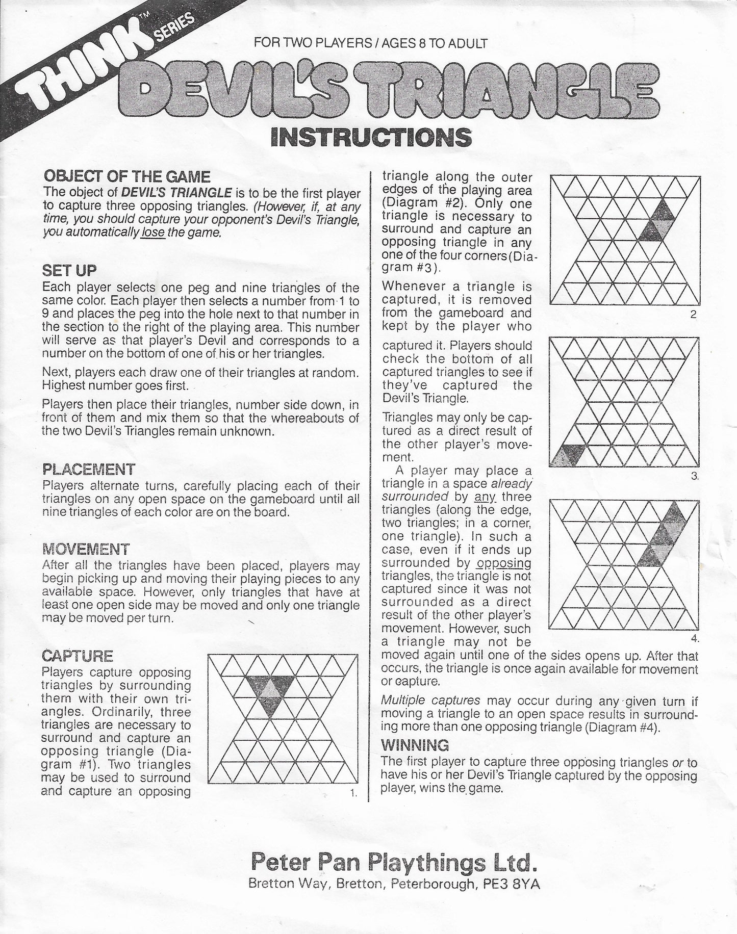 I listed Devil’s Triangle (1987) because it’s a proper gem from the past that’s easy to learn but hard to master.