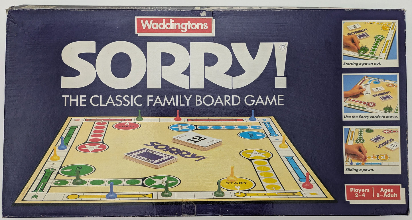 If you love quick games with a cheeky twist, Sorry! (1988) delivers every time.