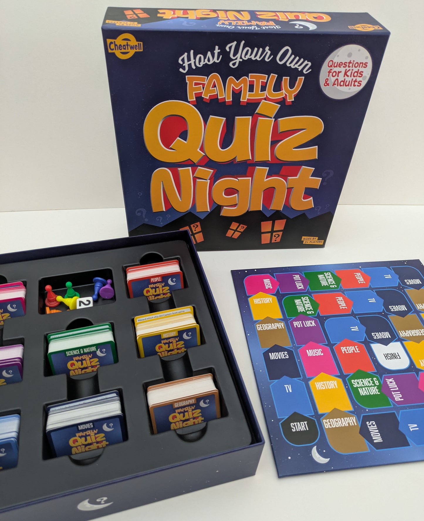 If you’ve got a mix of ages at home, Family Quiz Night (2023) is the perfect game to bring everyone together.