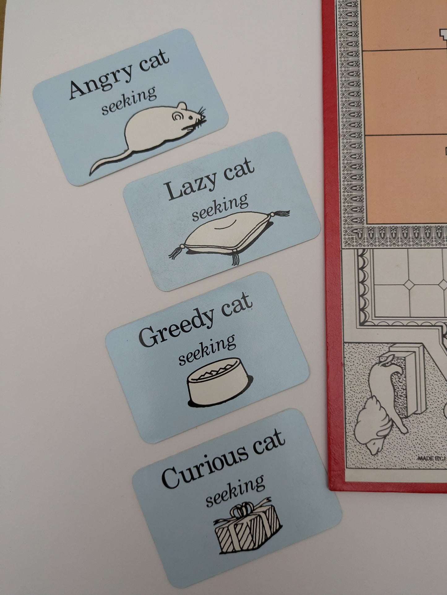 In Cats’ Mansion (1984), you’ll need memory, strategy, and just a little bit of mischief to win.