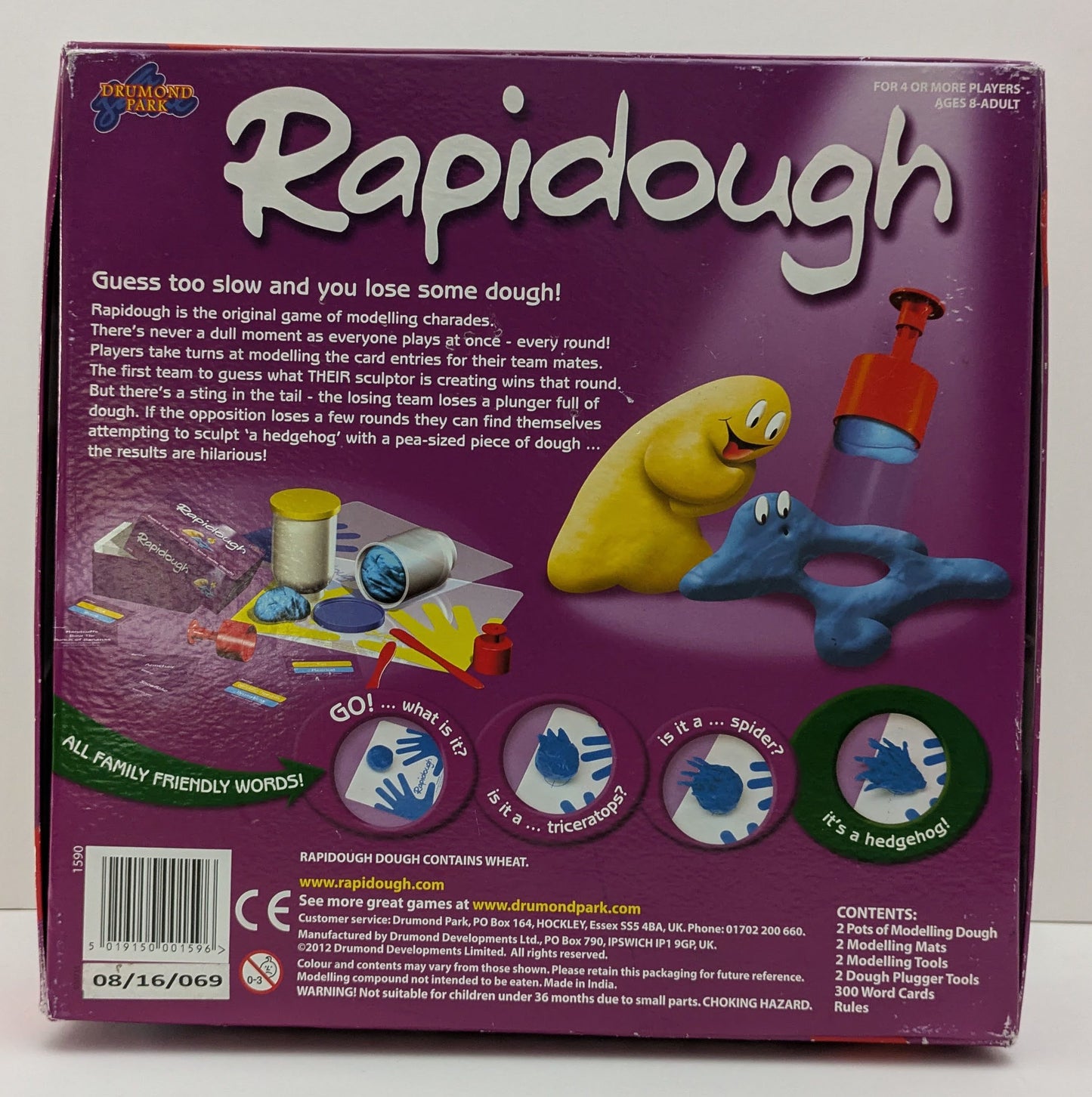 In Rapidough (2012), it’s not just about speed — it’s how you shape the word without saying a thing!