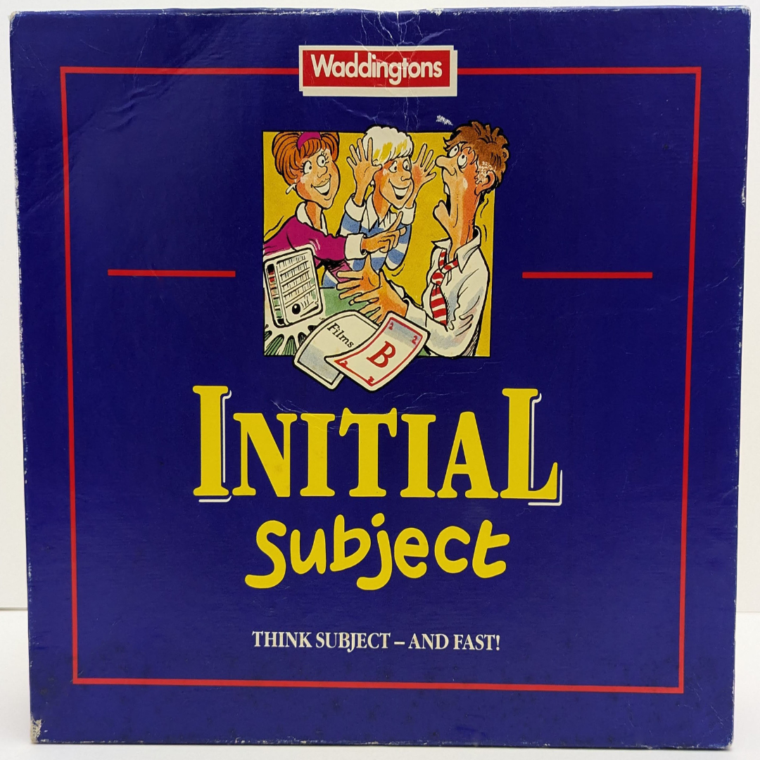 Initial Subject (1989): A Fast-Paced Word Game for All Ages
