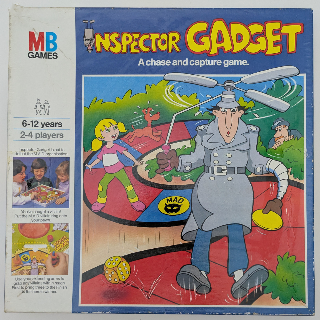 Inspector Gadget Board Game (1984) – Chase and Capture Adventure