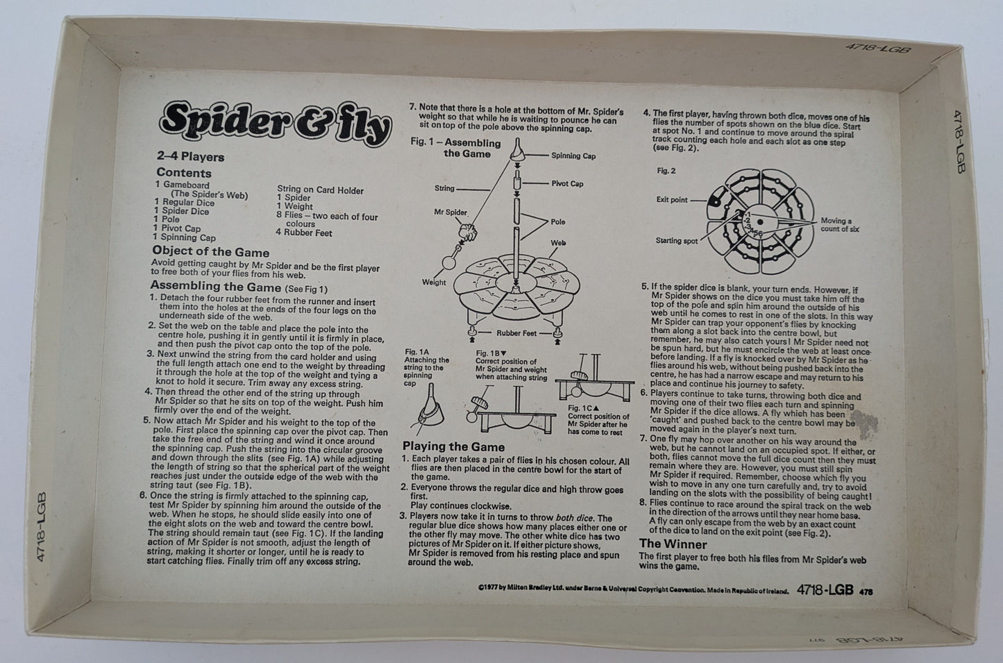 It’s you versus the spider in this vintage showdown – Spider and Fly (1977).