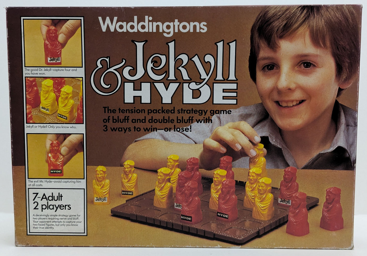 Jekyll & Hyde Board Game Rental (1980) - Strategy and Hidden Identities