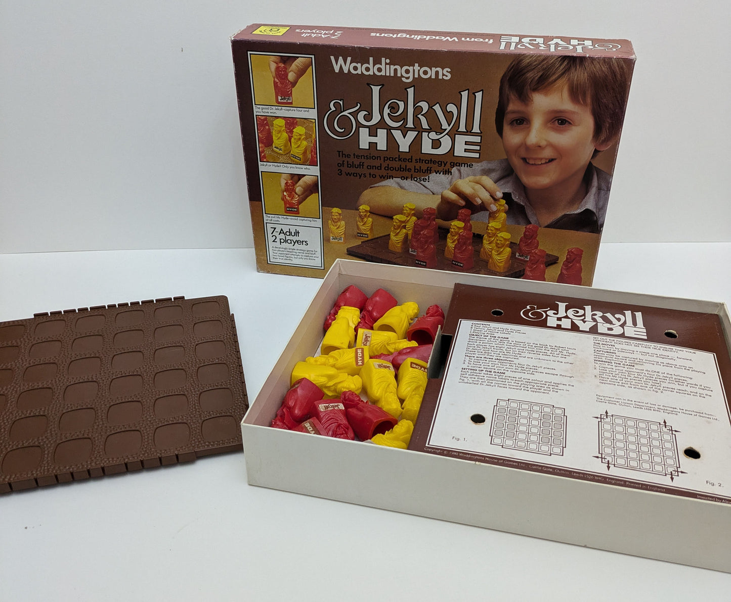 Jekyll & Hyde Board Game Rental (1980) - Strategy and Hidden Identities