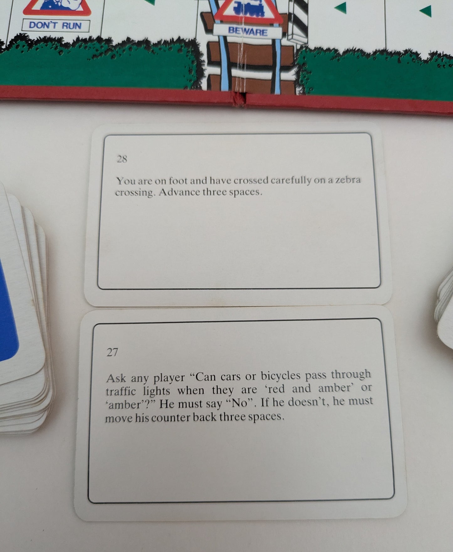 Keep Safe in Traffic (1970s) the classic dice game that teaches road safety