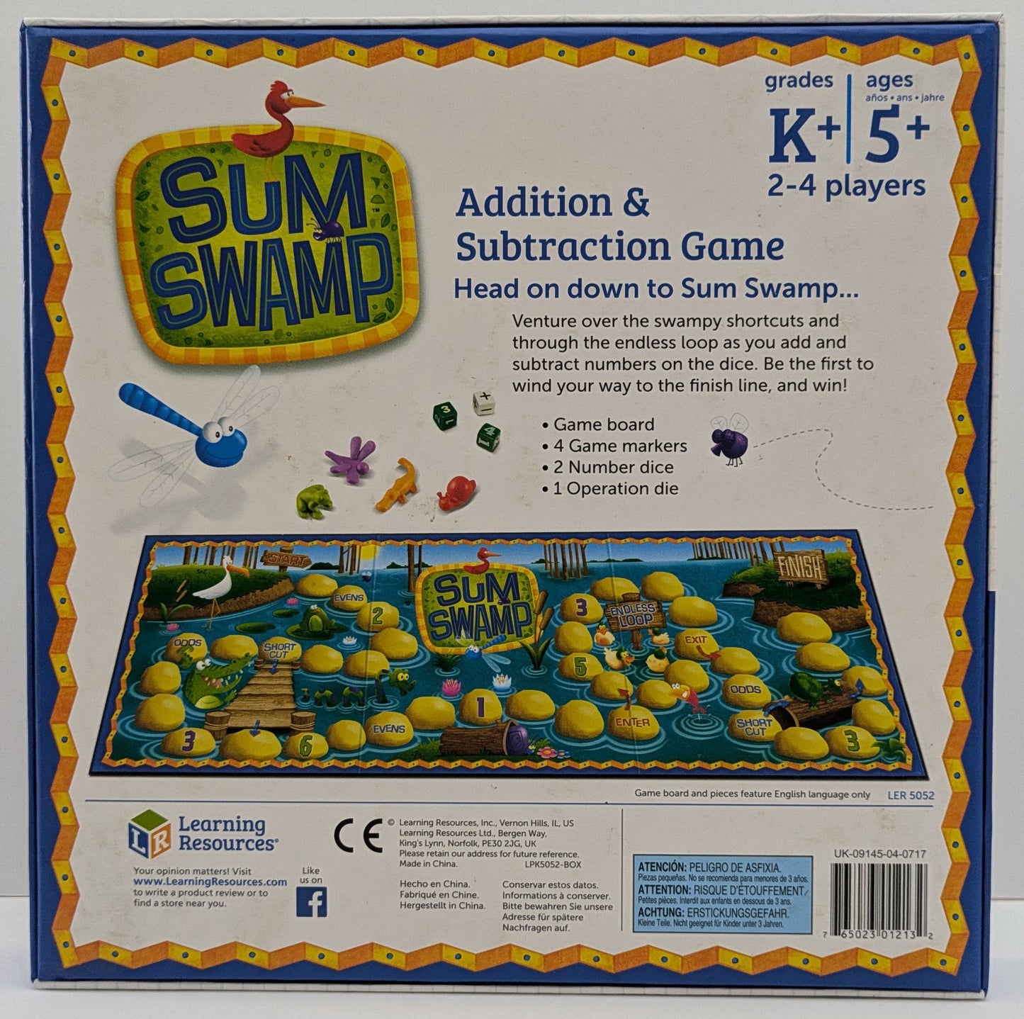 Kids can boost their number skills in Sum Swamp (1993), an engaging maths game full of adventure, learning, and family fun.
