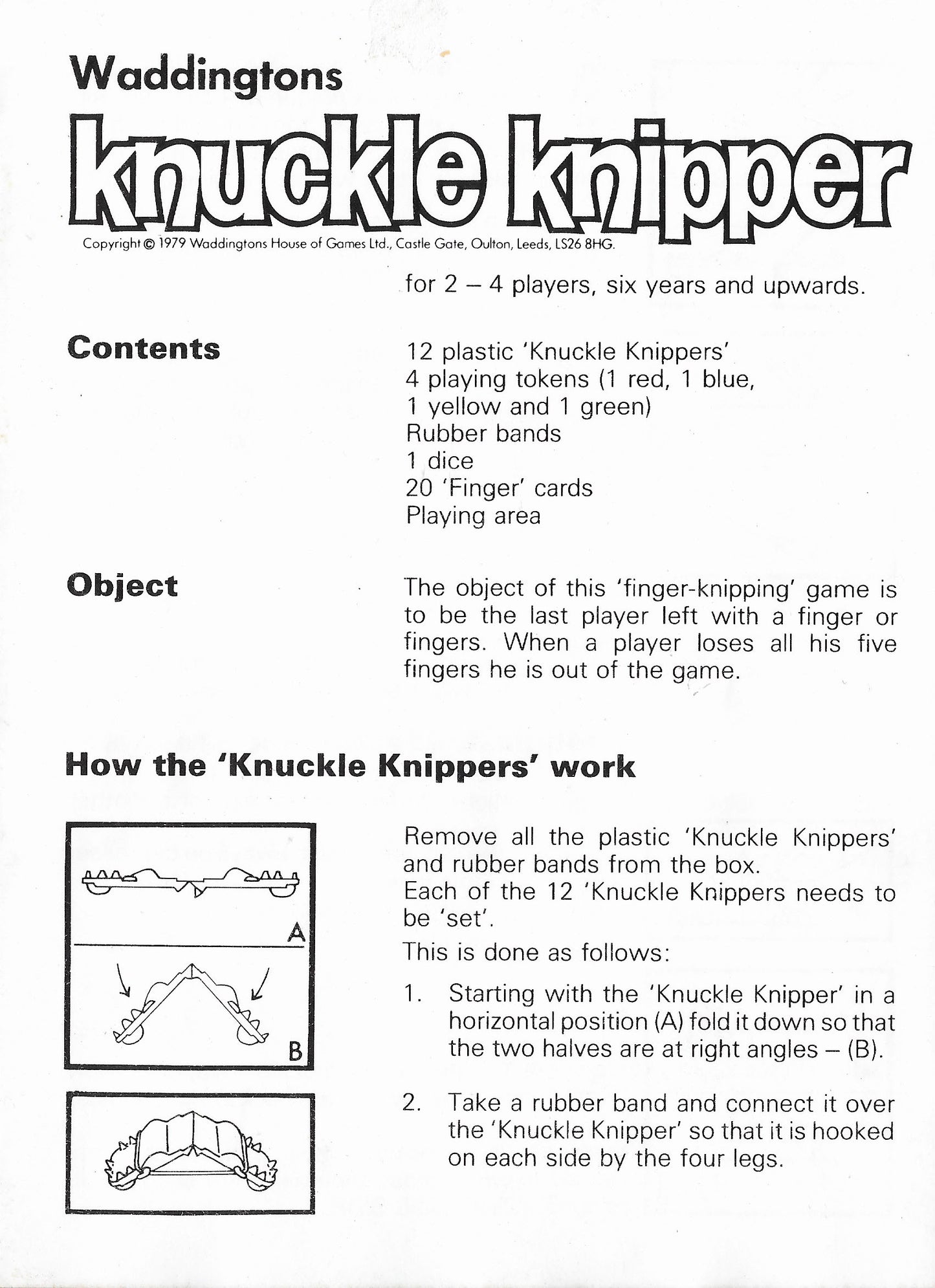 Knuckle Knipper (1979) Rules – How to Set Up and Play This Retro Classic