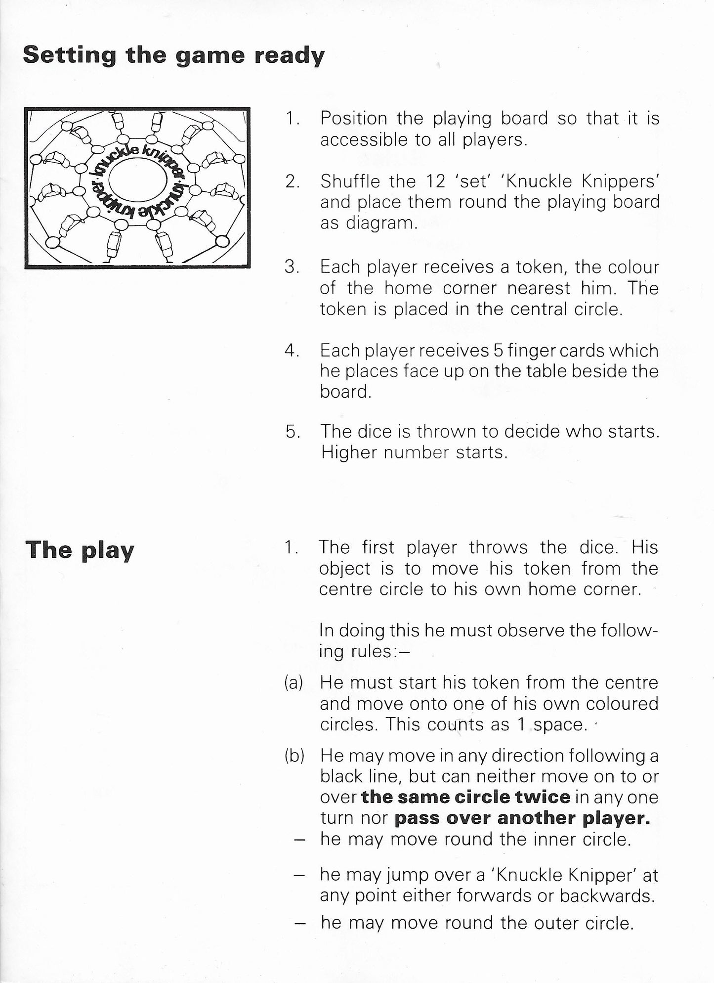 Knuckle Knipper (1979) Rules – Master the Moves and Avoid the Nips