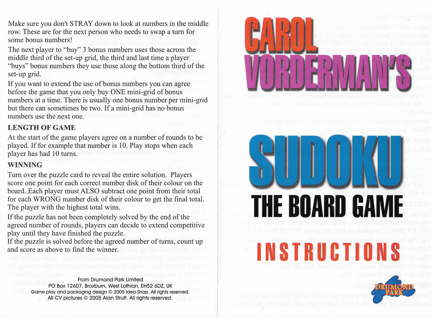 Learn how to play Carol Vorderman’s Sudoku (2005) and master the art of number placement under pressure.