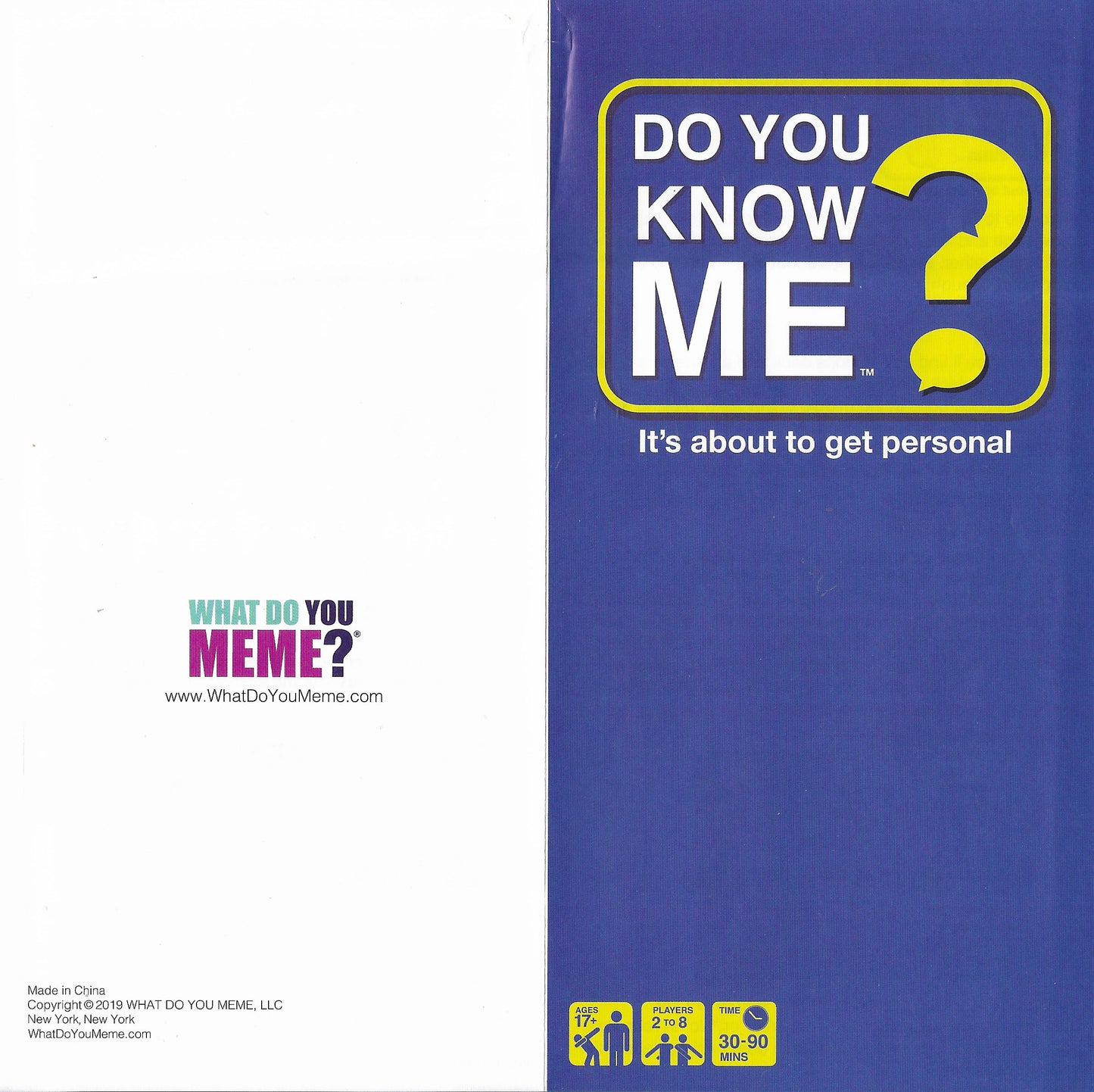 Learn how to play Do You Know Me (2019) with the complete rules and instructions made simple.