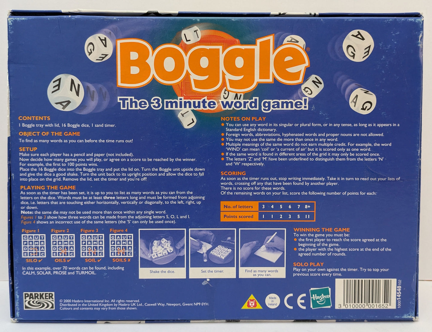 Learn the Official Boggle (2000) Rules and Gameplay