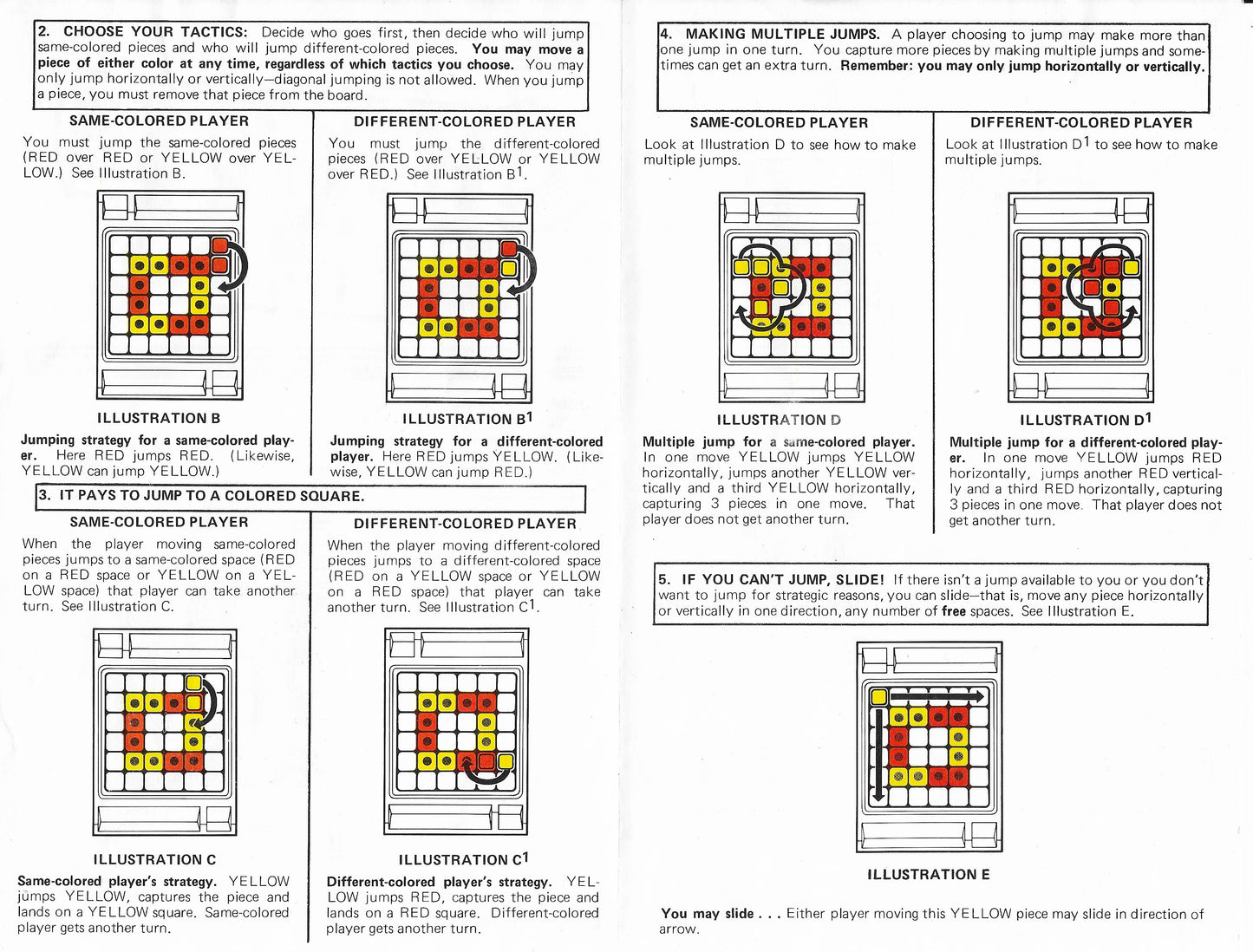 Learn the rules of Chinese Chess 1981 – same-colour and different-colour jumps make all the difference.