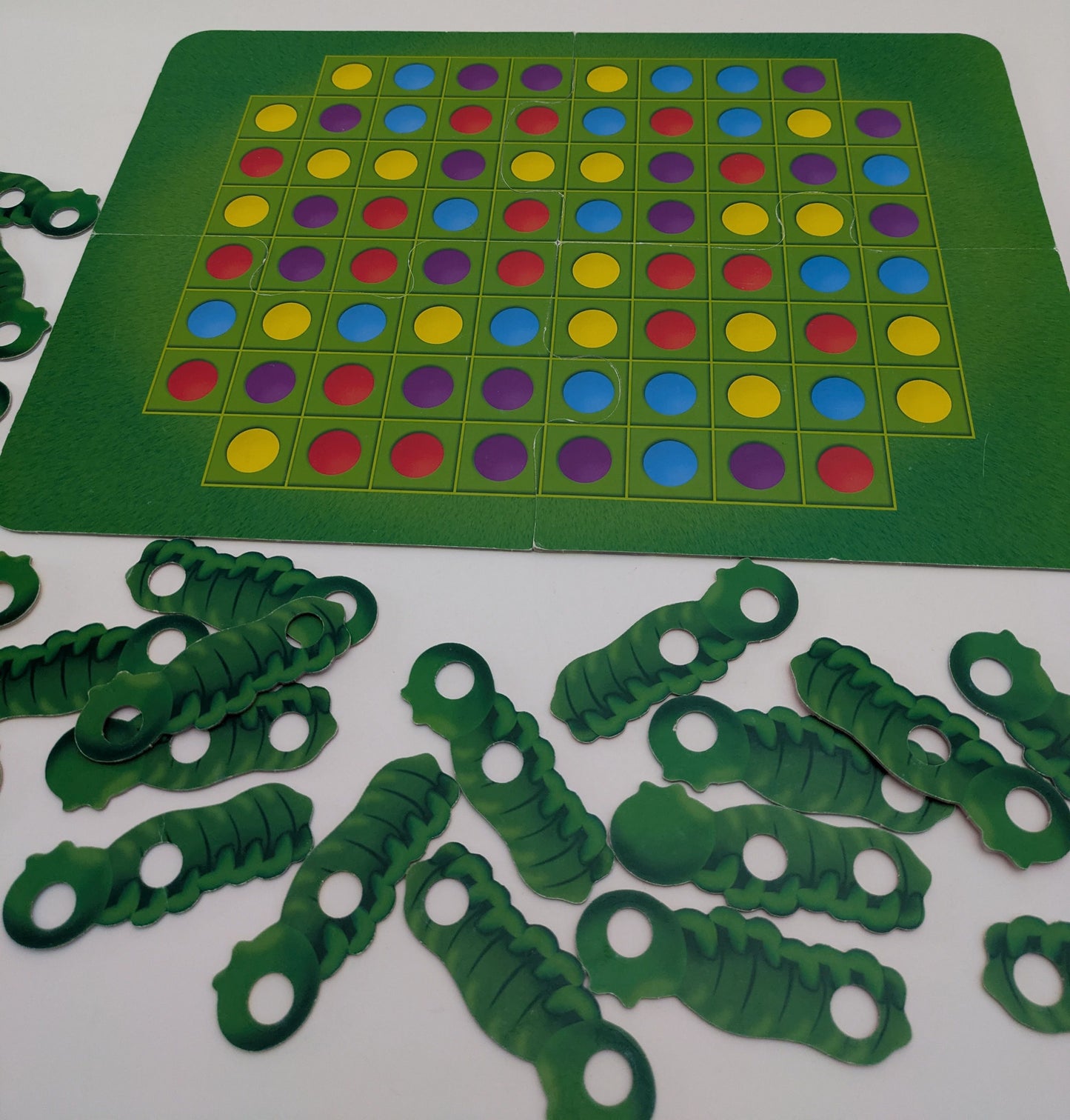 Looking for an easy game with loads of colour Colourful Caterpillars (1986) is a winner.