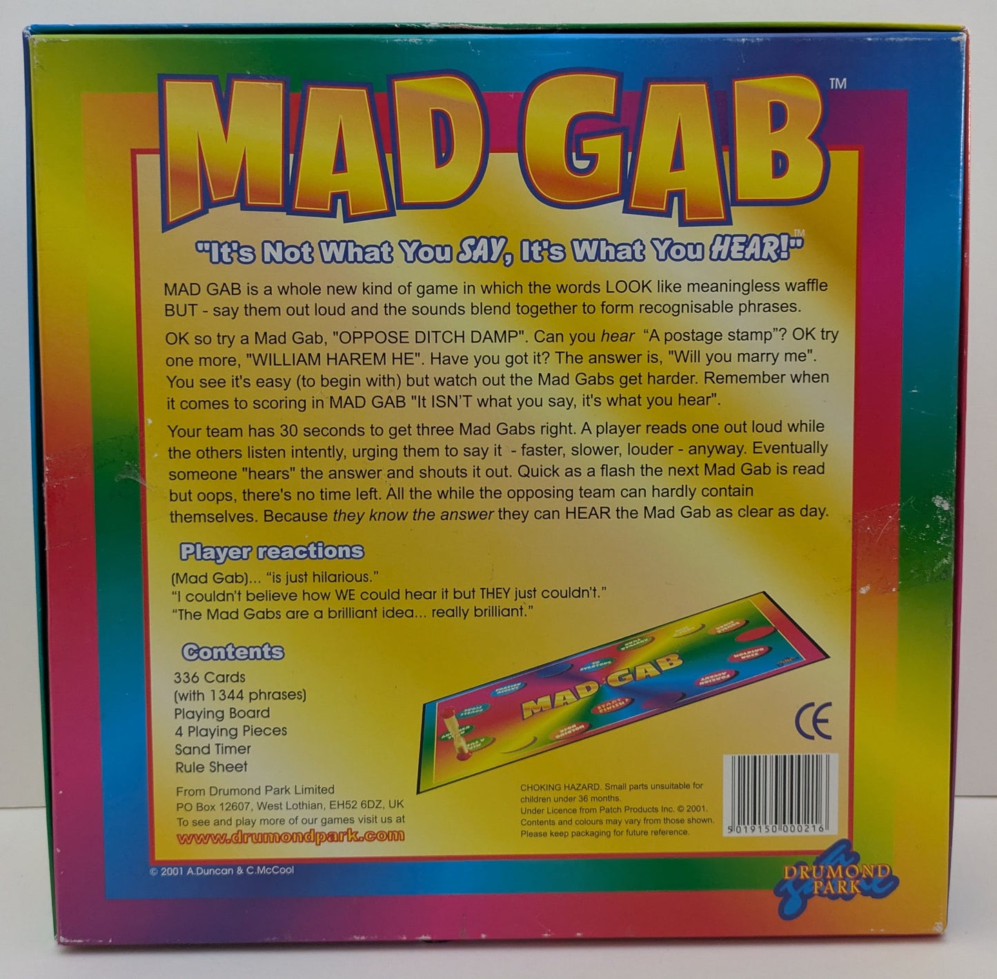 Mad Gab (2001) – Perfect for Parties, Families, and Game Nights