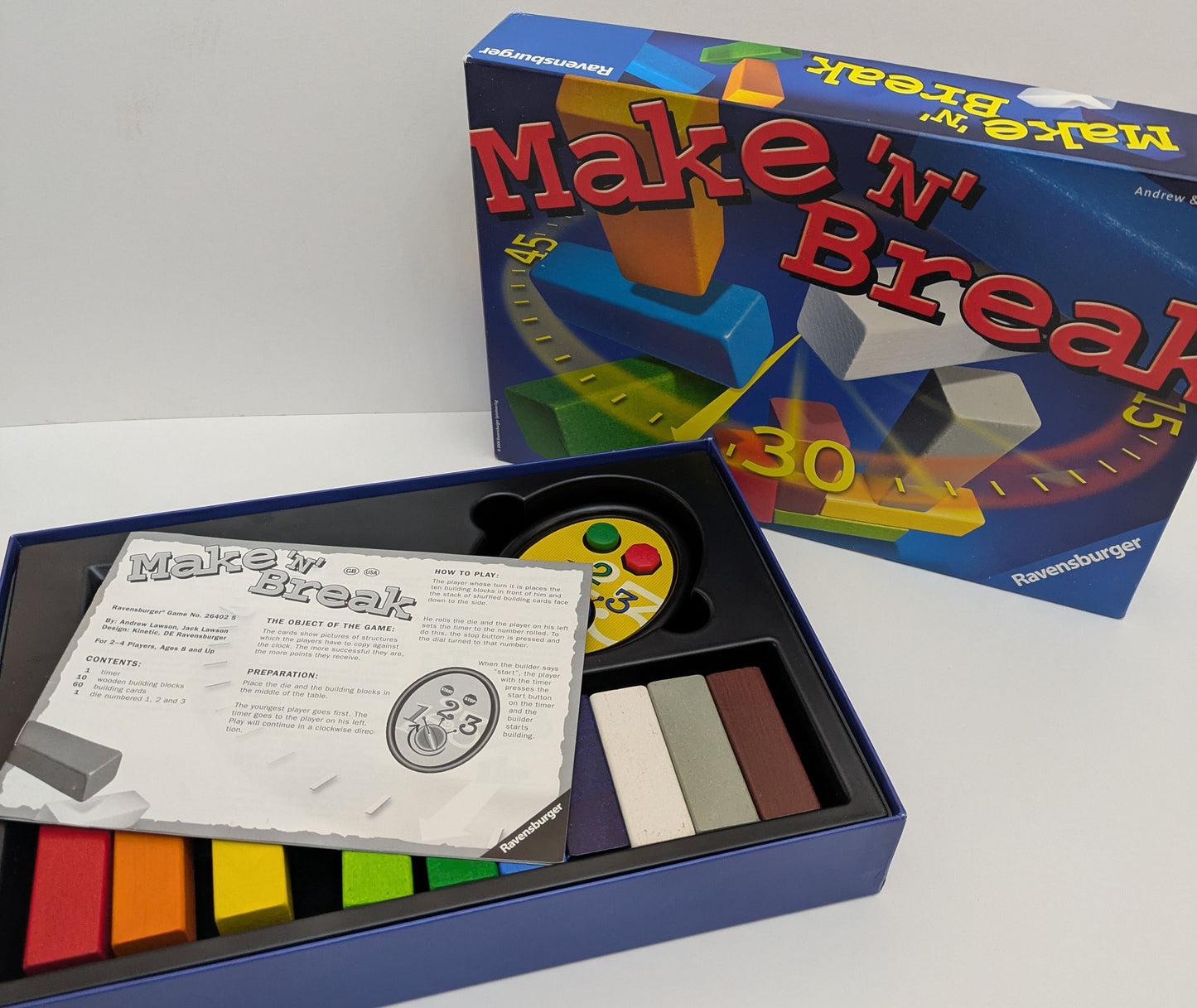 Make 'N' Break (2004) is a brilliant game for families who love a hands-on challenge.