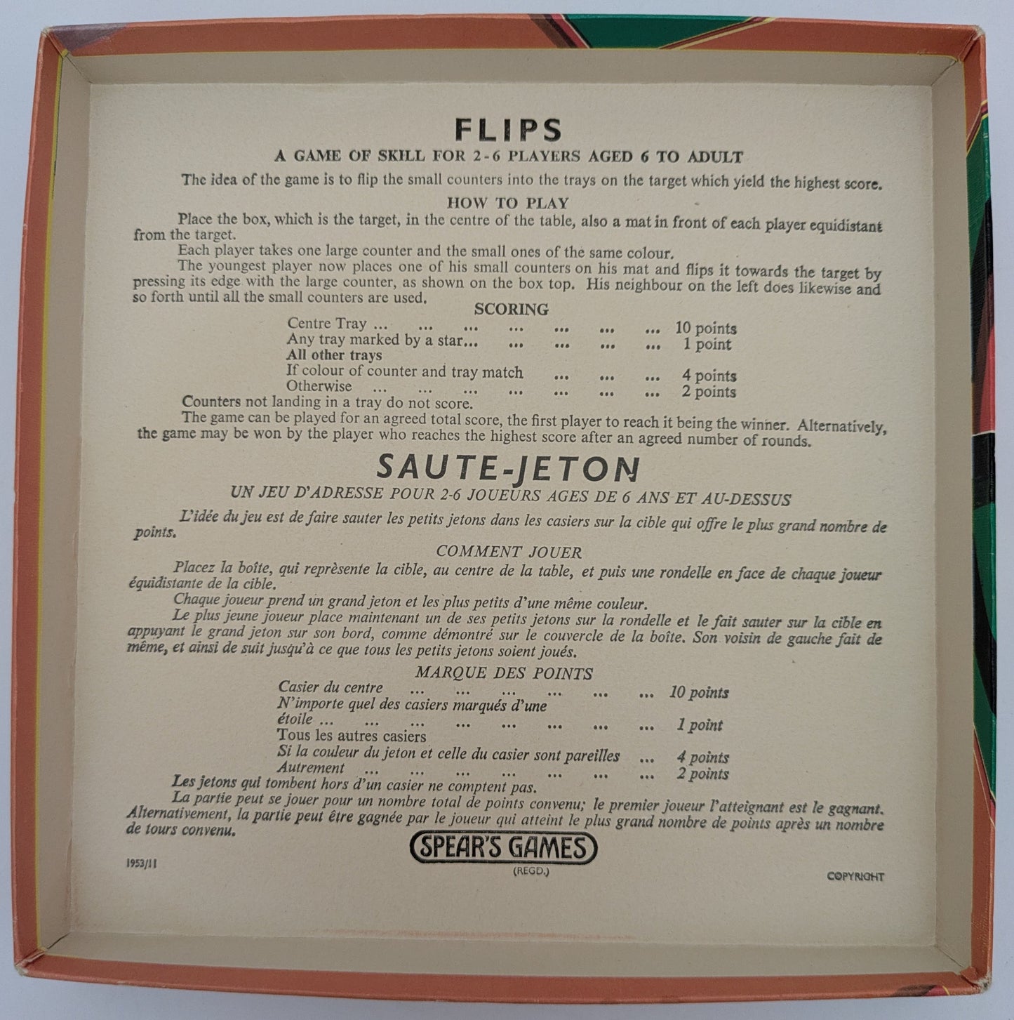 Master the Moves – Learn How to Play Flips (1953) with the Original Rules
