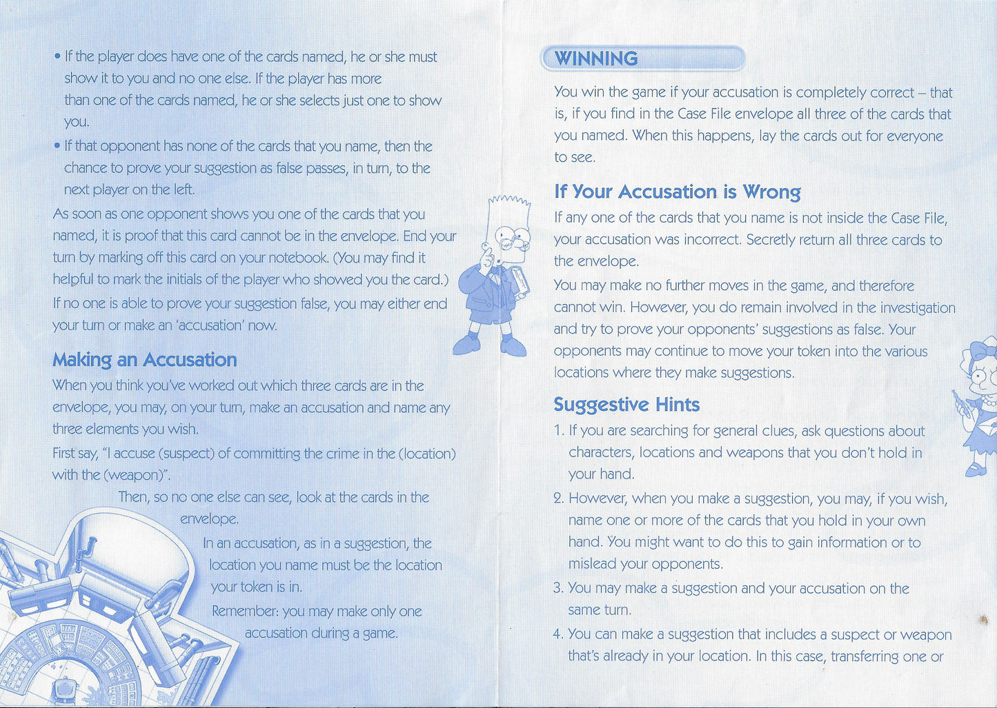 Master the Rules of The Simpsons Cluedo (2001) Before You Play