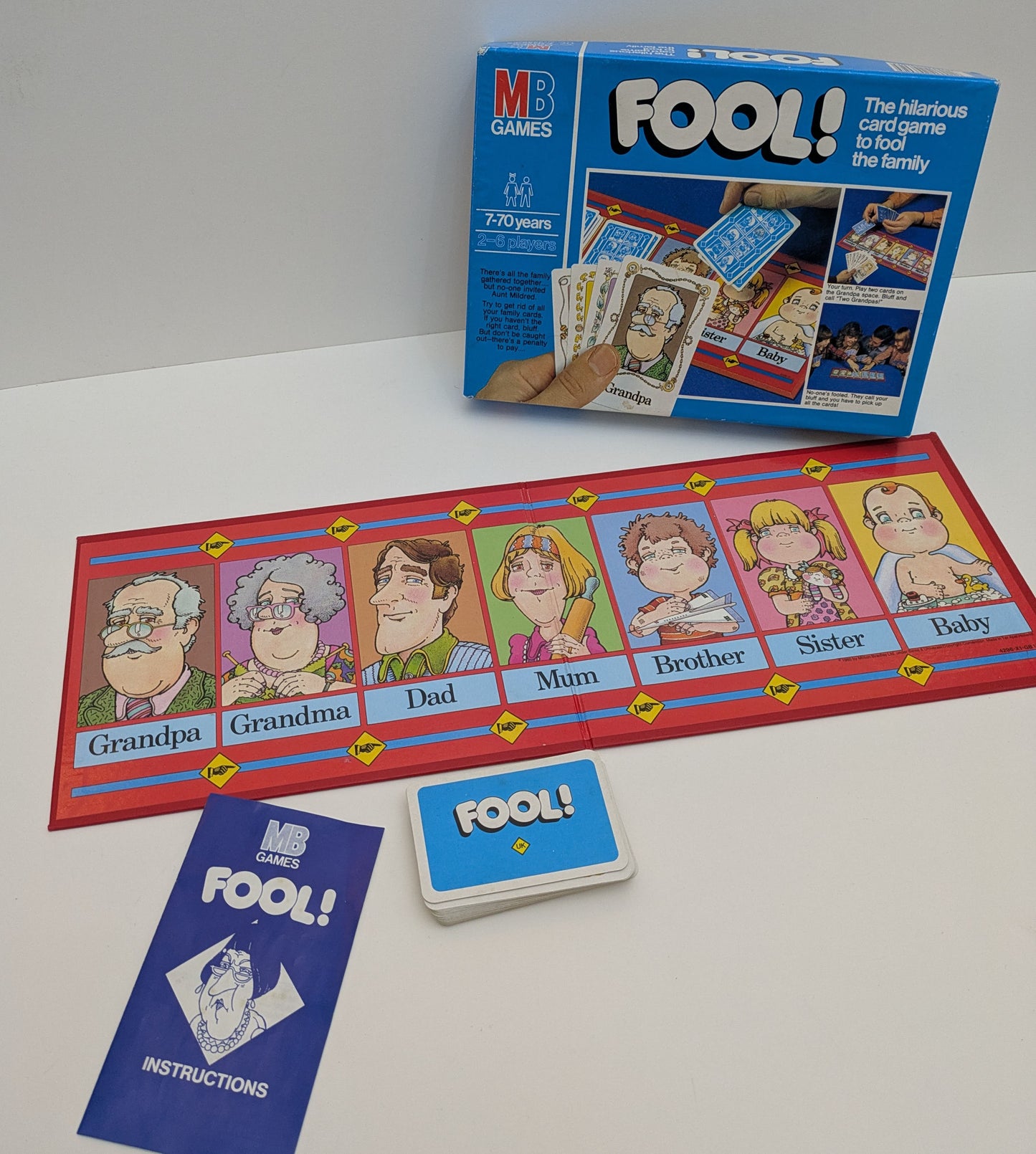 Packed with laughter and clever tactics, Fool! (1981) challenges players to outwit their opponents and spot a fib when they hear one.