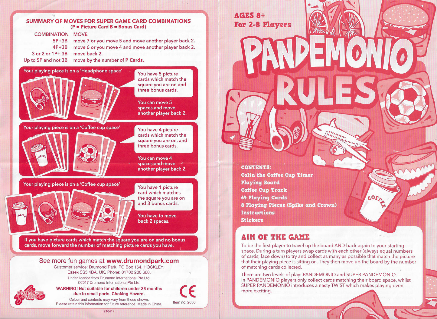 Pandemonio (2017) Rules of Play – Master the Card-Swapping Mayhem.