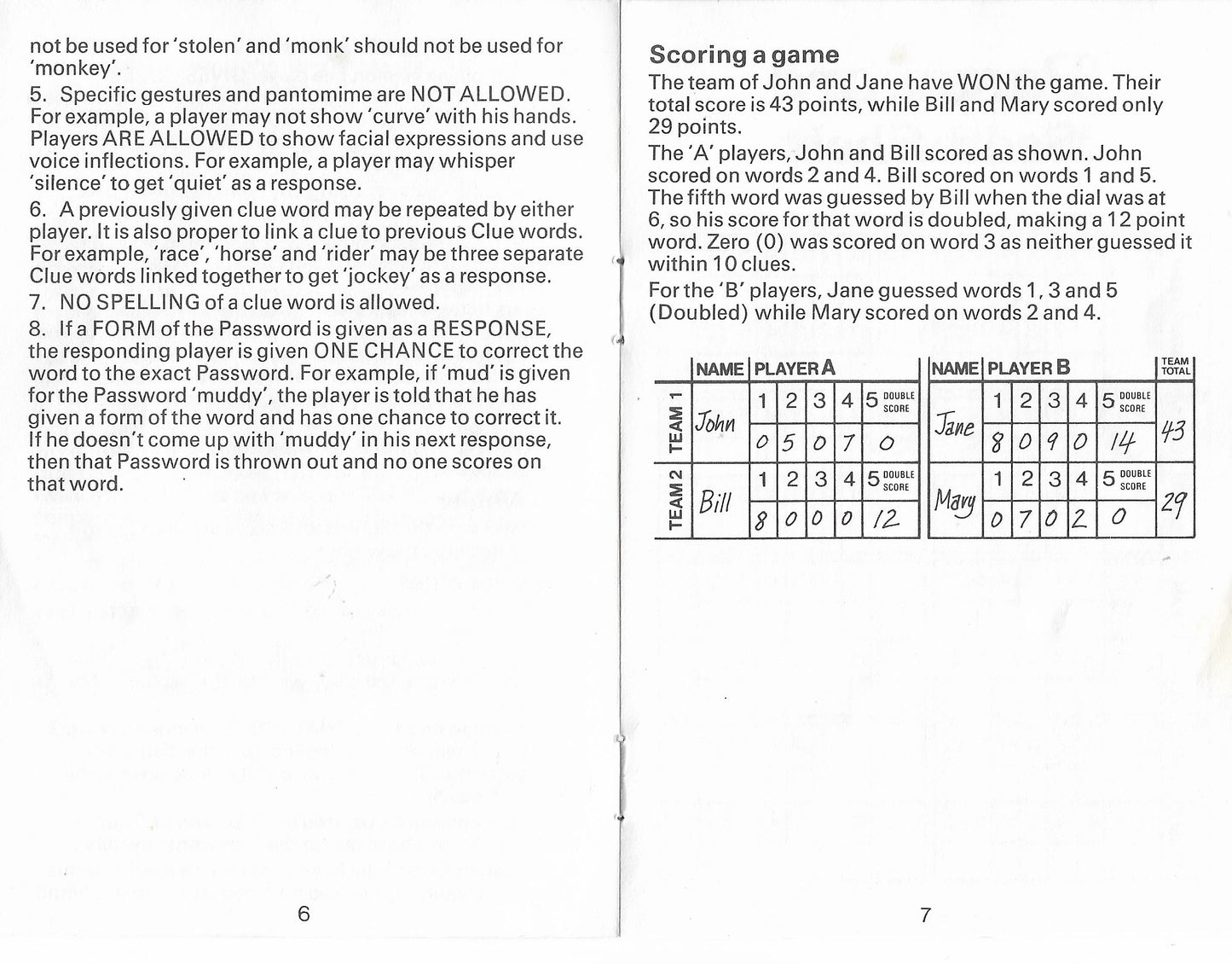 Password 1978 – Step-by-Step Rules and Instructions