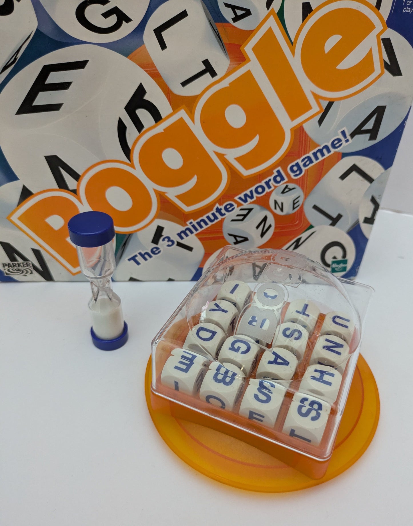 Play Boggle (2000) and Race to Find the Most Words