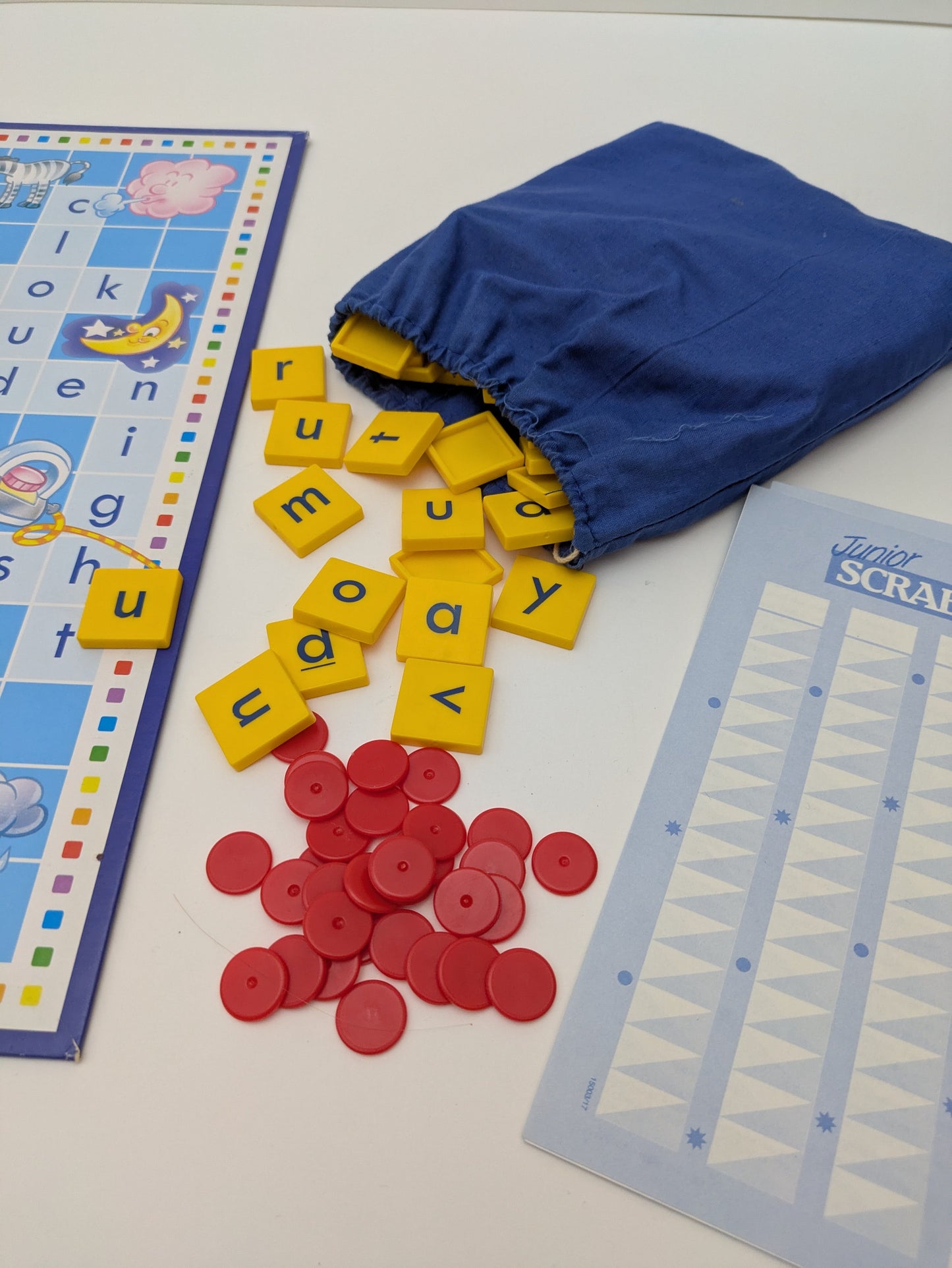 Play Scrabble Junior (1994) and watch children build confidence with letters.
