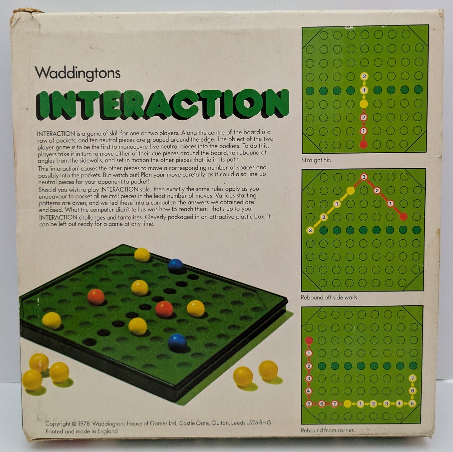Play Waddingtons’ Interaction (1978) – A True Collectible Strategy Gem