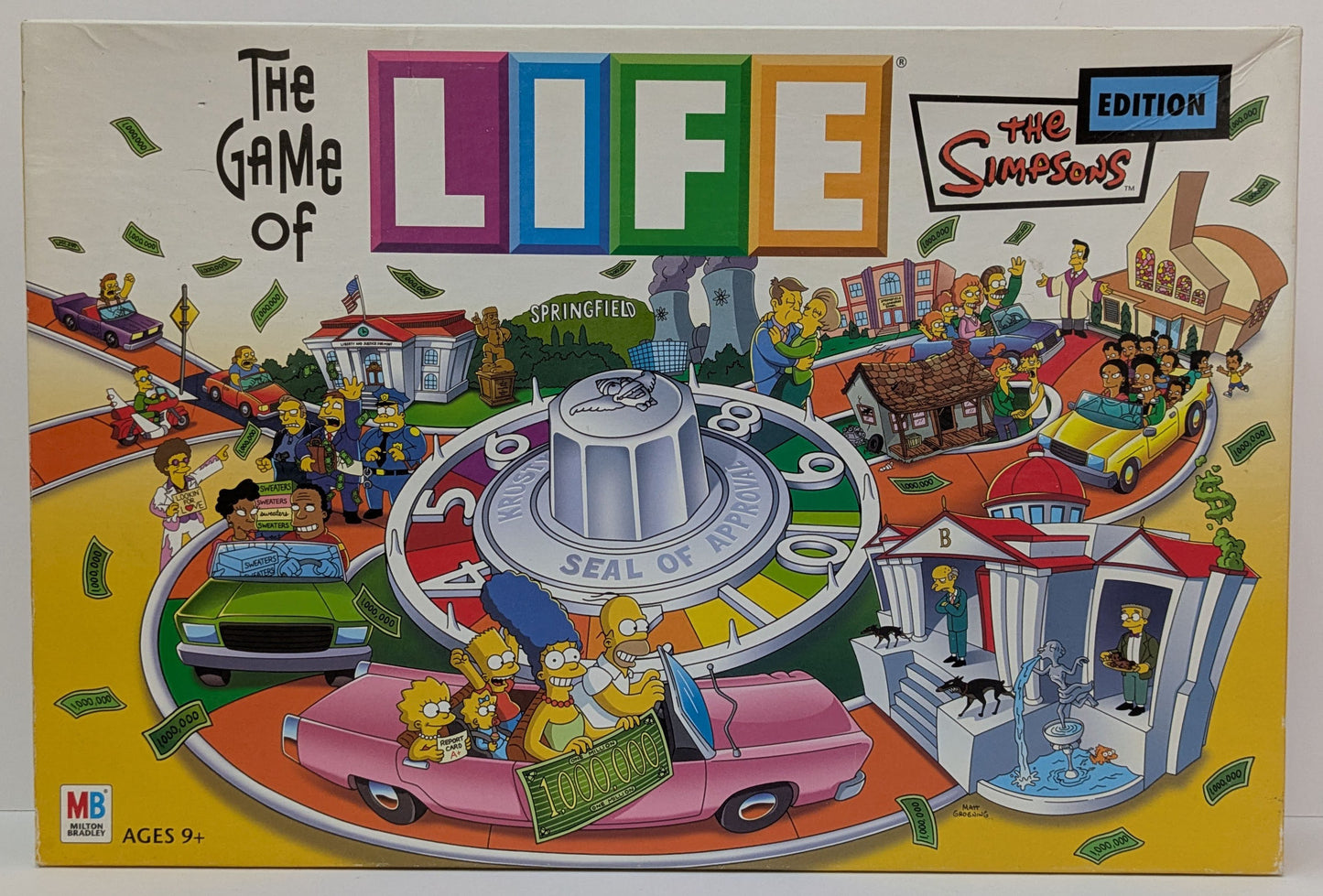 Play your way to Springfield success in The Game of Life Simpsons Edition (2004)