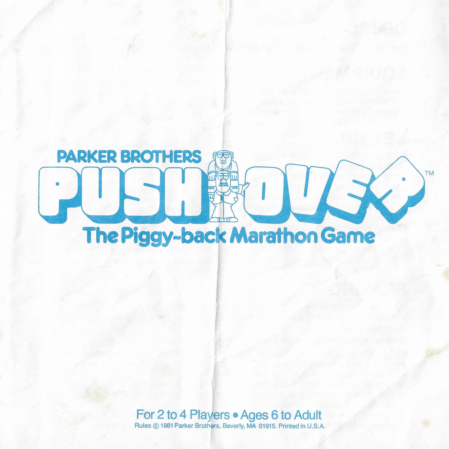 Push Over (1981) brings classic 80s fun to your next game night