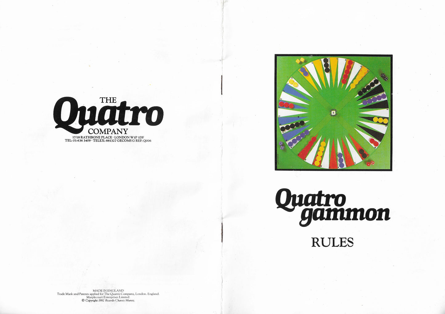 Quatro Gammon (1982) brings together luck, strategy, and 80s nostalgia