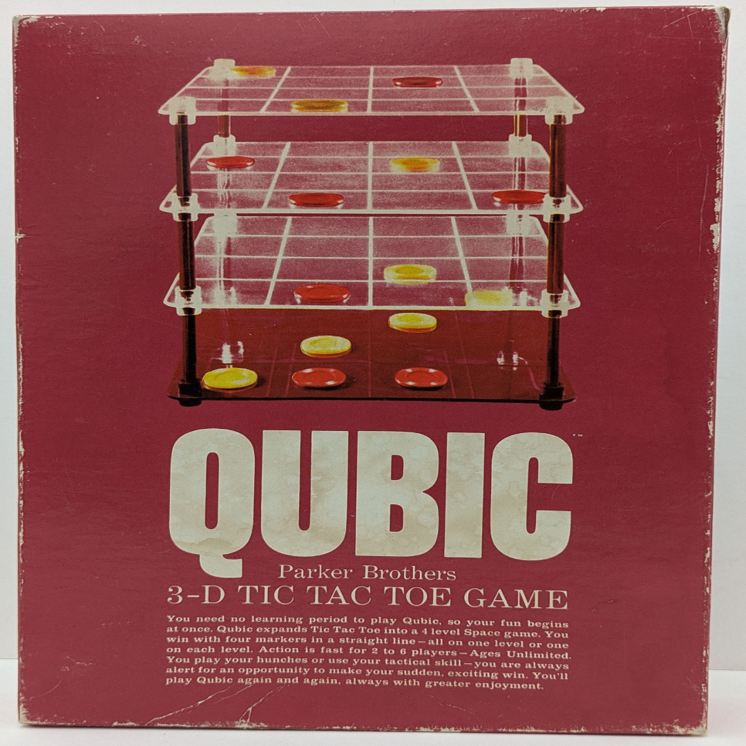Qubic (1965) – The 3D Noughts and Crosses Board Game