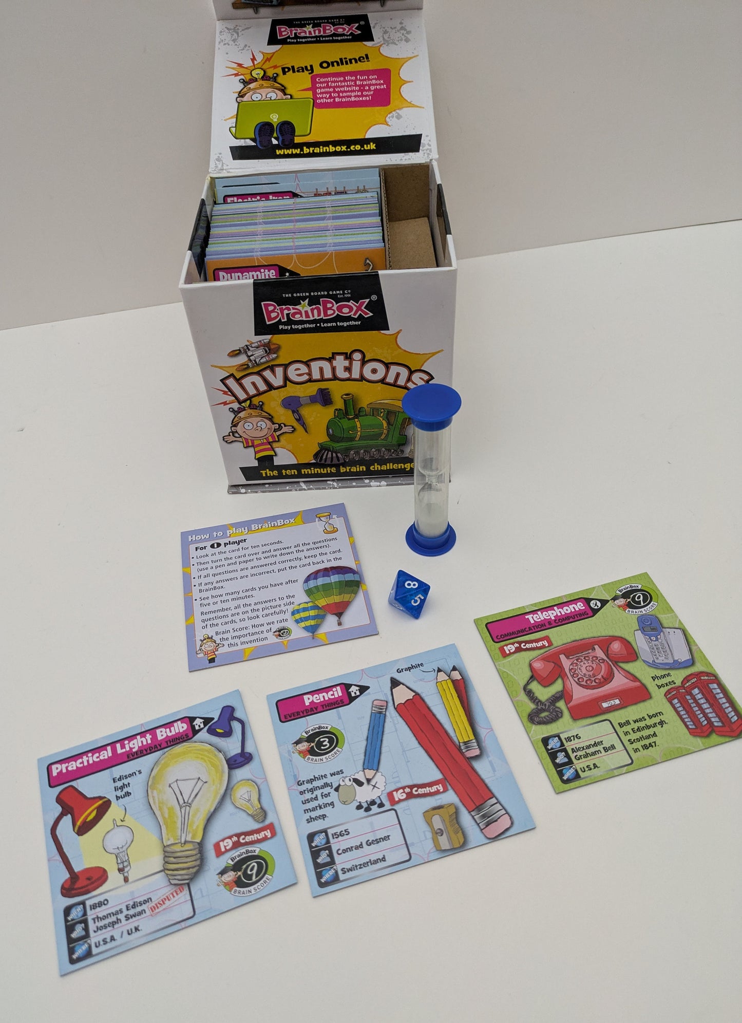 Quick Thinking Challenge in Inventions – BrainBox (2012)
