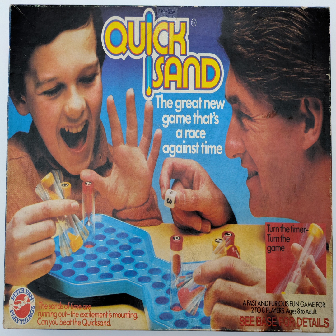 Quicksand (1981) – The Sand-Timer Strategy Game That Races Against Time