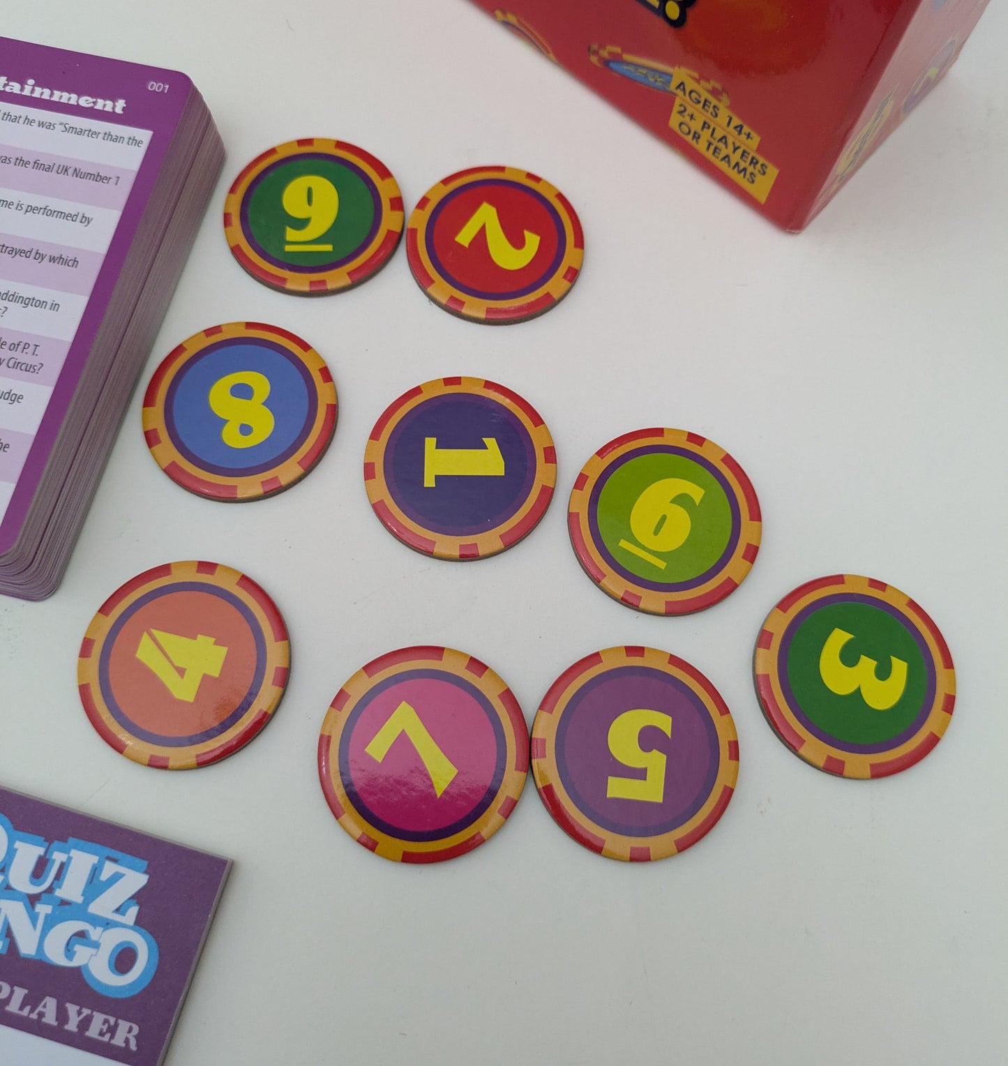 Quiz Bingo (2021) is a fast-paced, question-packed game that's perfect for families, teams, and trivia lovers alike.