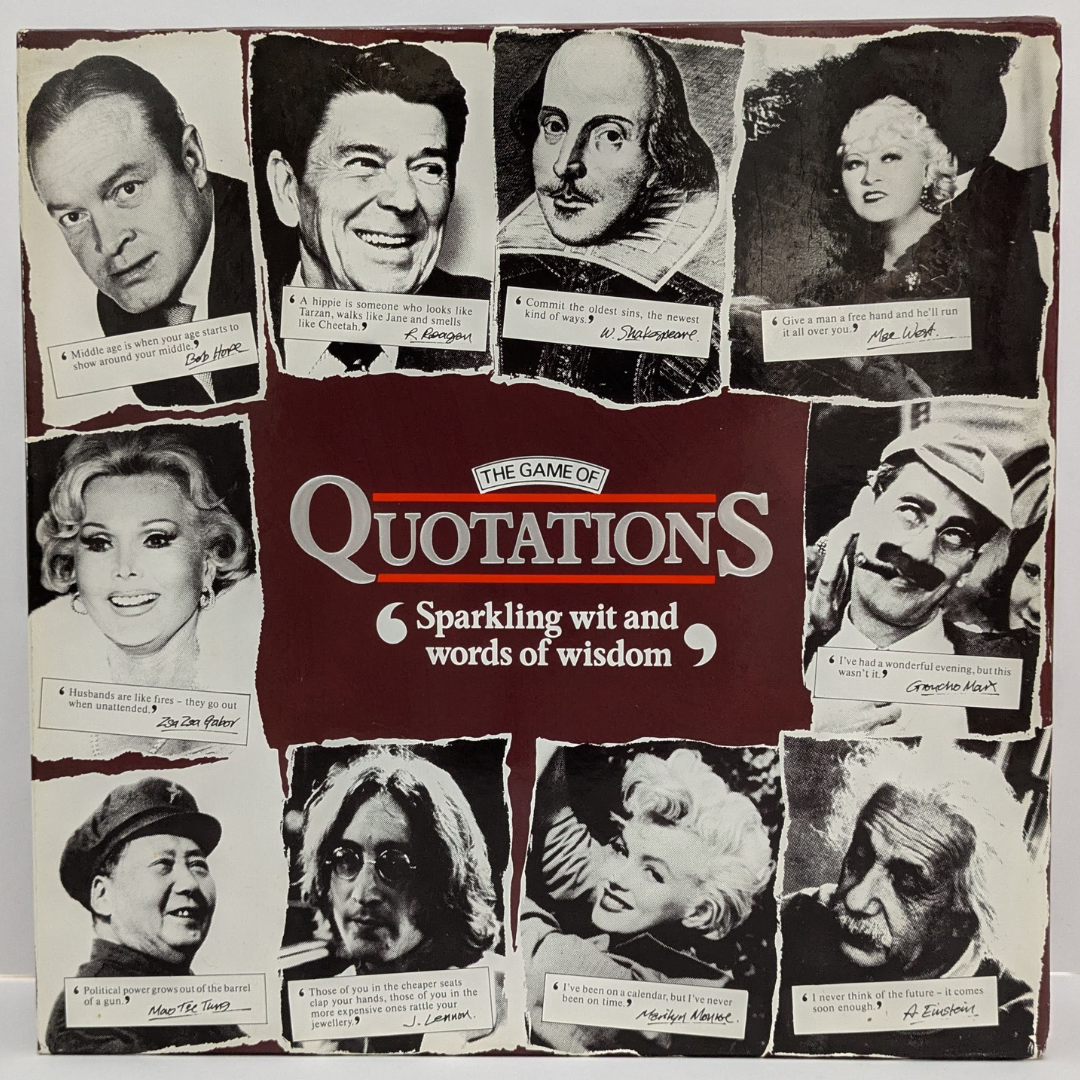 Quotations (1987) – The Famous Sayings and Quotes Word Game