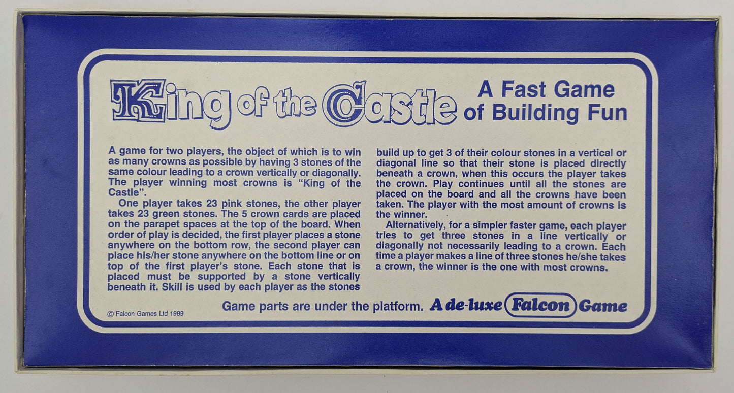 Race to rule in King of the Castle (1989) – a nostalgic two-player strategy showdown.