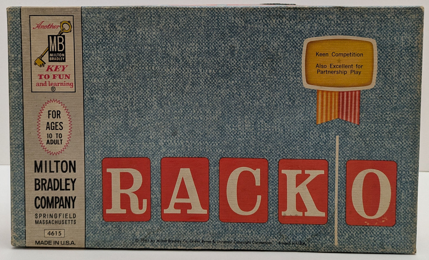 Racko (1961) – Line Up Your Cards and Rack Your Brain