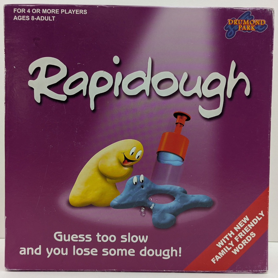 Rapidough (2012) – The Hilarious Dough-Modelling Game Where Your Team’s Words Can Get You Robbed!