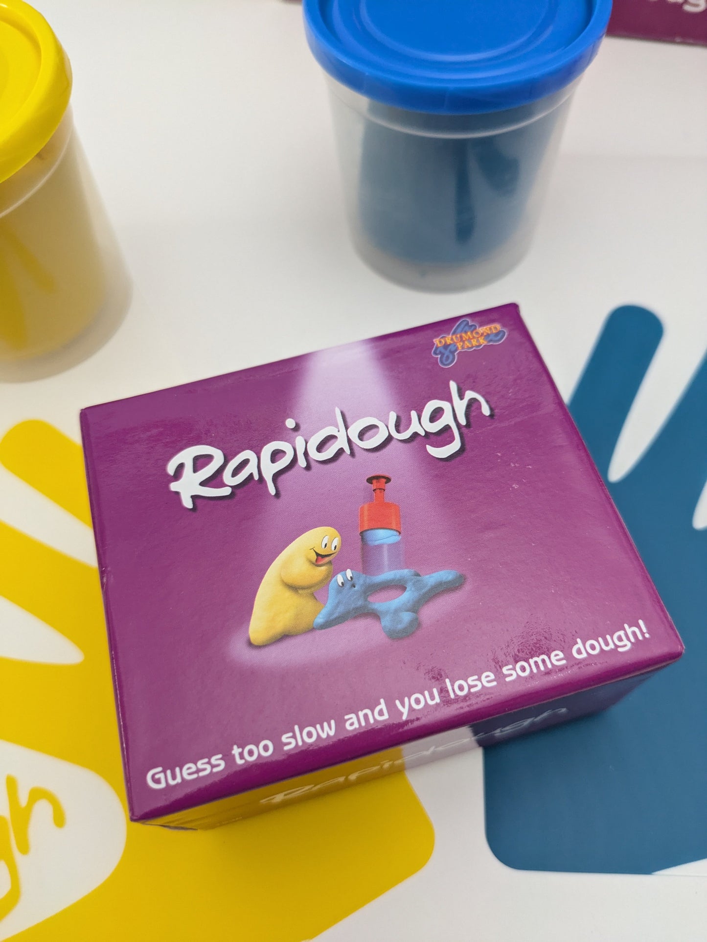 Rapidough (2012) brings all the fun of charades, but with modelling dough instead of actions or words!